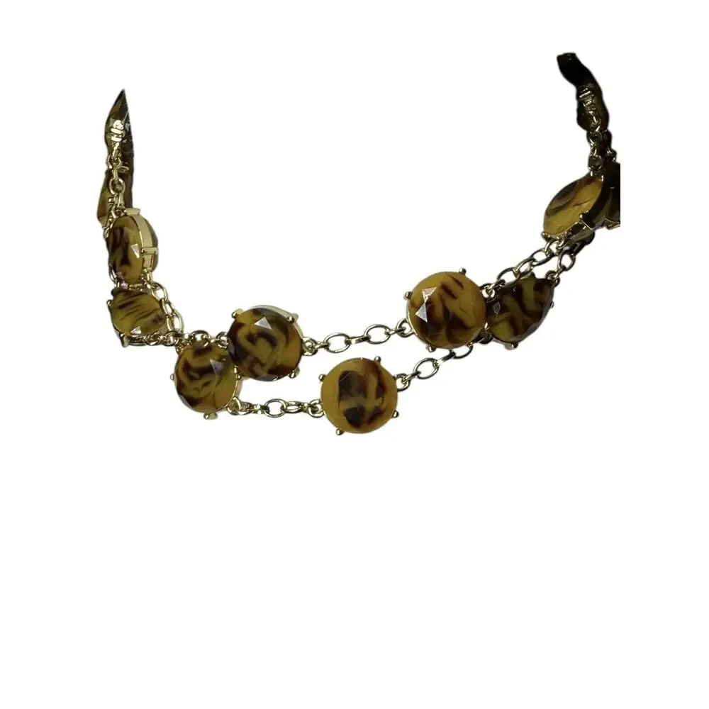 Kate Spade New‎ York 'Swirl Around' Long Scatter Necklace, Tortoise